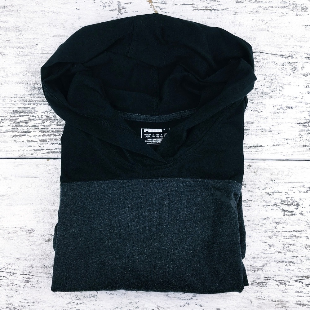 Puma ~ Lightweight Hooded Sweatshirt